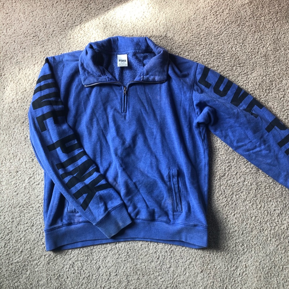 PINK Quarter Zip Sweatshirt